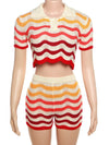 Hollywood Knit Short Set