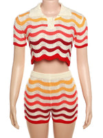 Hollywood Knit Short Set