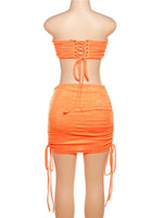 Stella Velvet Two Piece Skirt Set