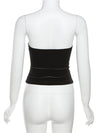 Mila Lace Up Corset Vest