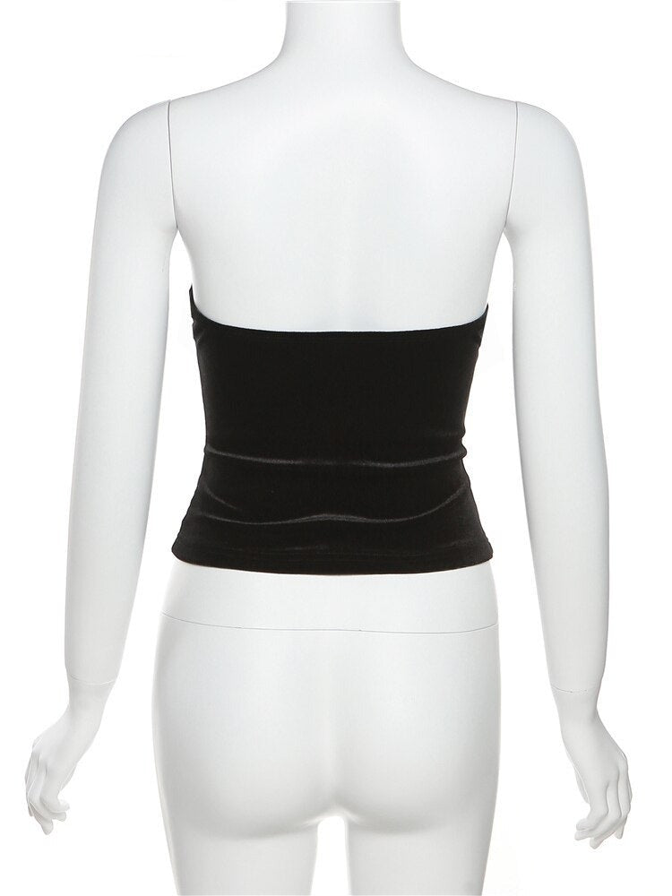 Mila Lace Up Corset Vest