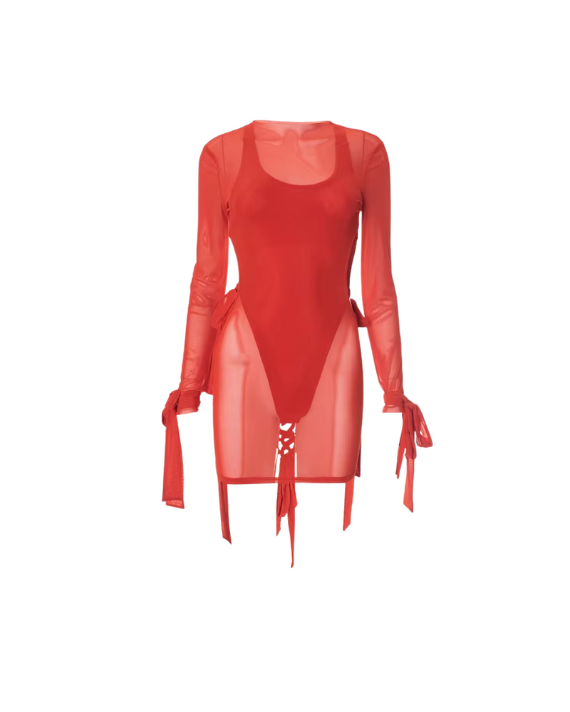 Valeria Lace-Up Mini