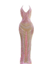 Celeste Rhinestone Gown