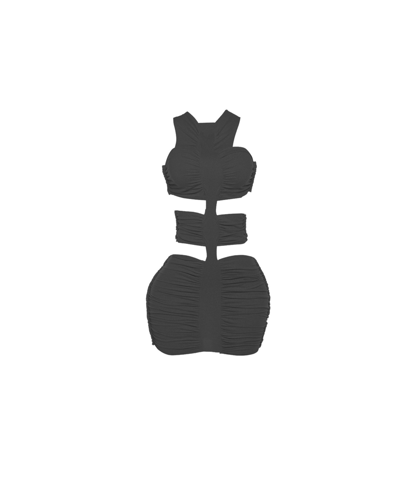 Cut It Out Mini Dress