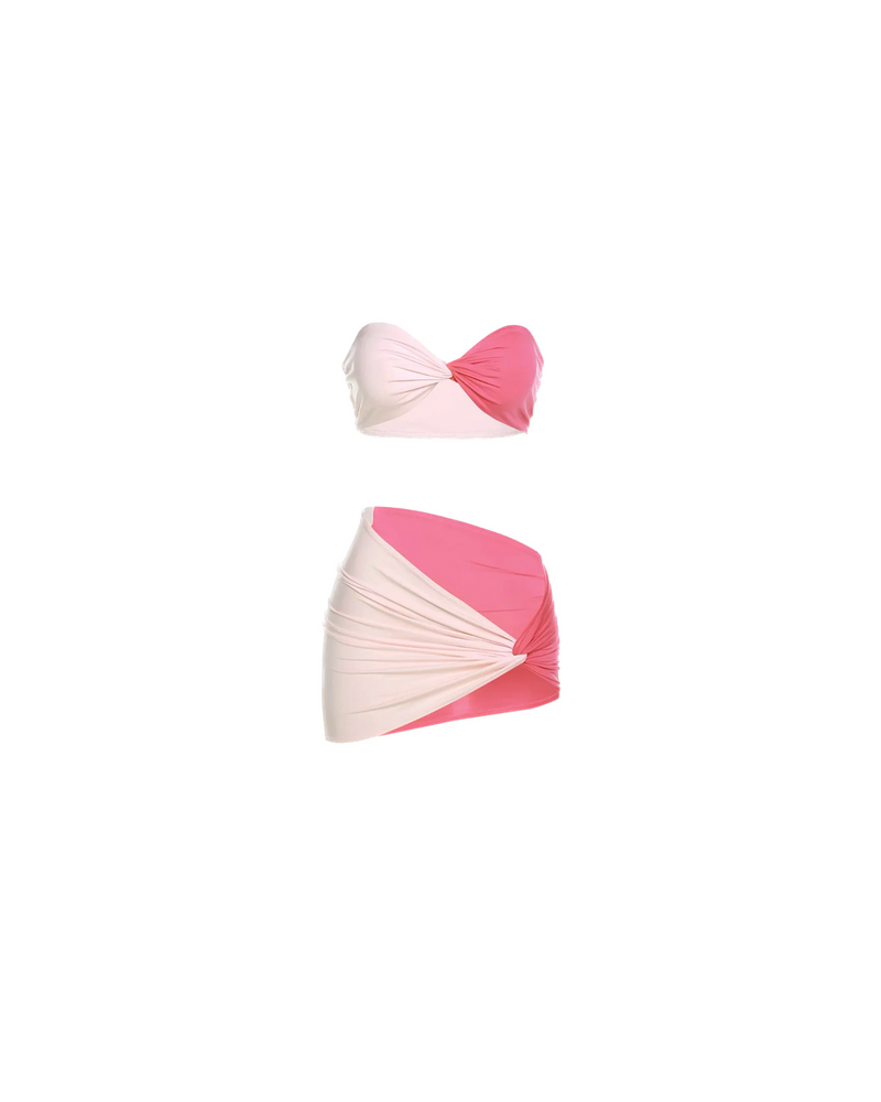 Shades Of Pink Skirt Set