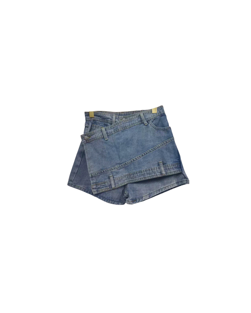 Irregular Hem Skort