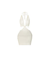 Santorini Crochet Mini Dress