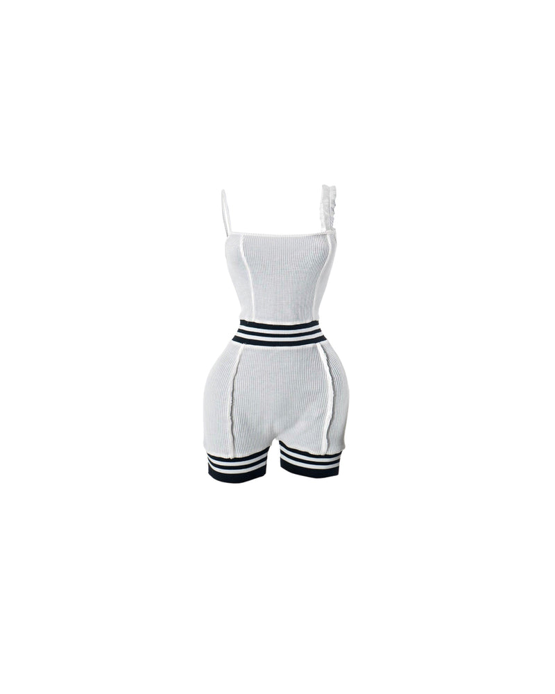 Tennis Court Cutie Knit Romper