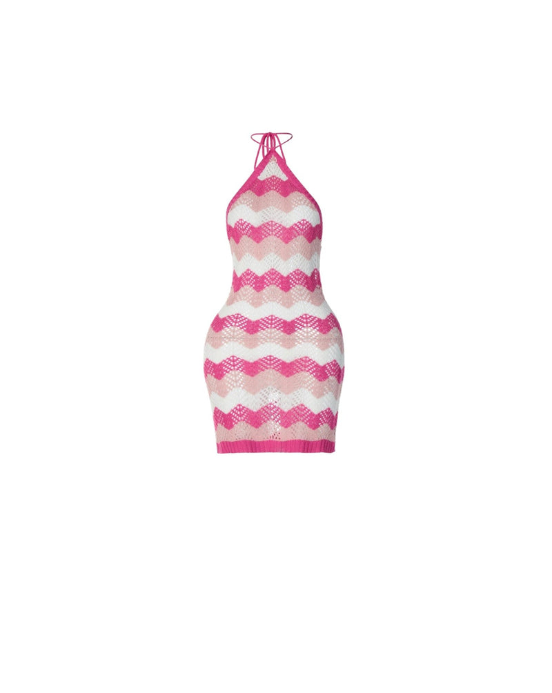Pretty Pink Crochet Mini