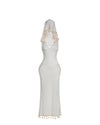 Hooded Pom Pom Maxi