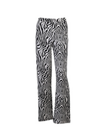 Zebra Print Wide Leg Pant