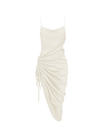 Draped Slip Dress