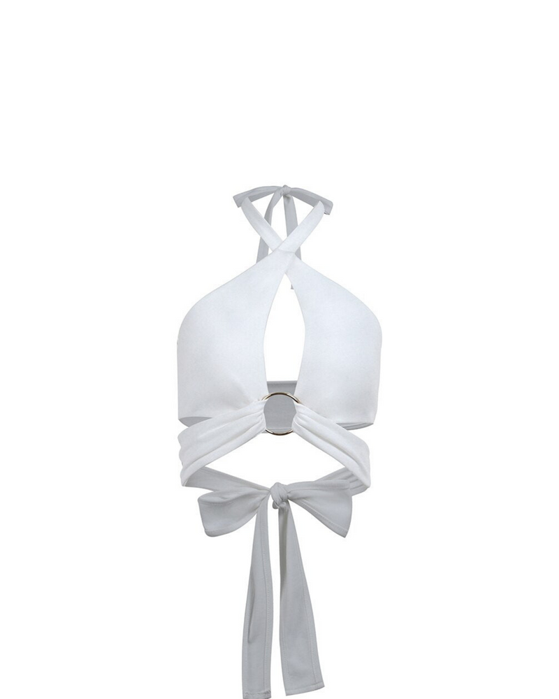 O-Ring Off Shoulder Top