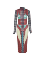 Robotic Maxi Dress