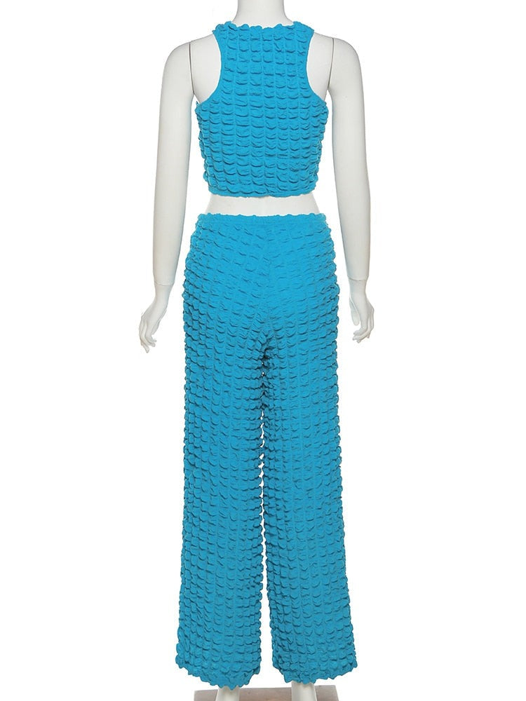 Stacked Two Piece Pant Set