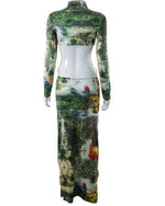Mona Hollow Out Maxi