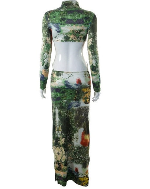 Mona Hollow Out Maxi