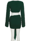 Stacked Side Tie Two Piece