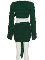 Stacked Side Tie Two Piece