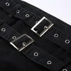 Buckle Denim Tube Top