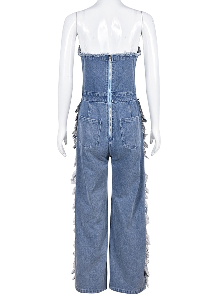 Jada Denim Jumpsuit