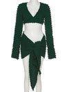 Stacked Side Tie Two Piece