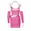 Kiara Halter Knit Set