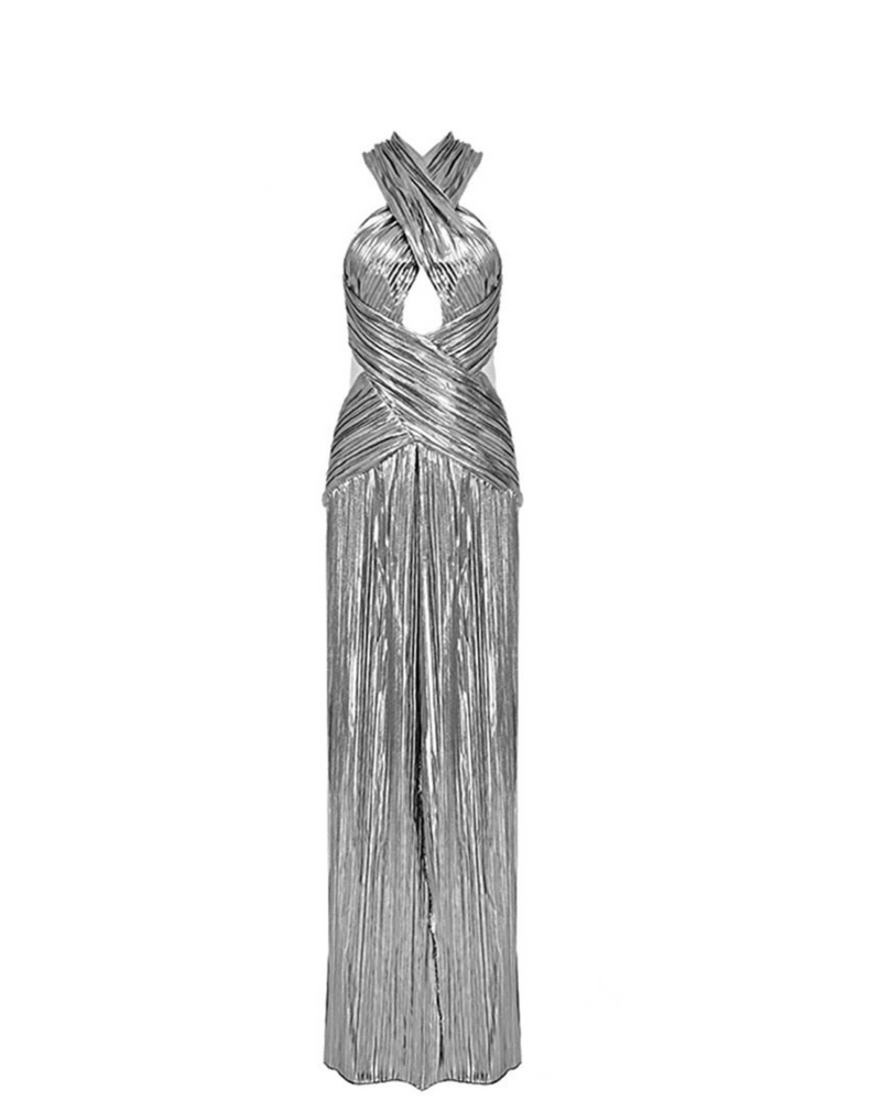 Madison Metallic Gown