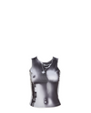 Retro 3D Body Art Tank Top