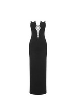 Janelle Lace Up Maxi