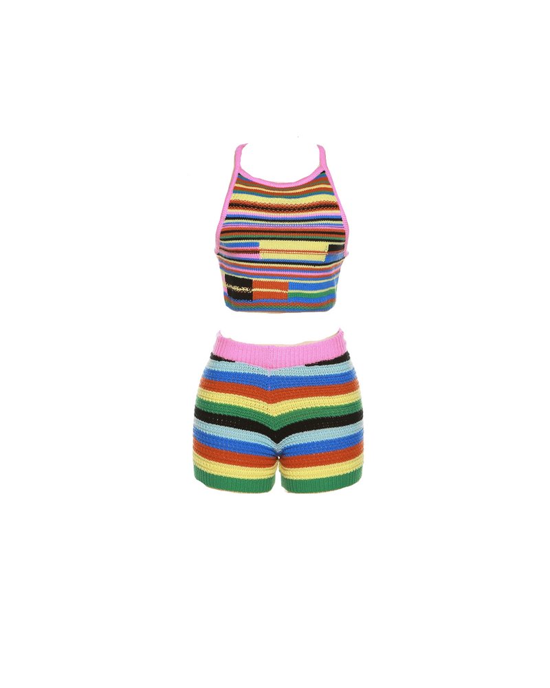 Rainbow Knit Set
