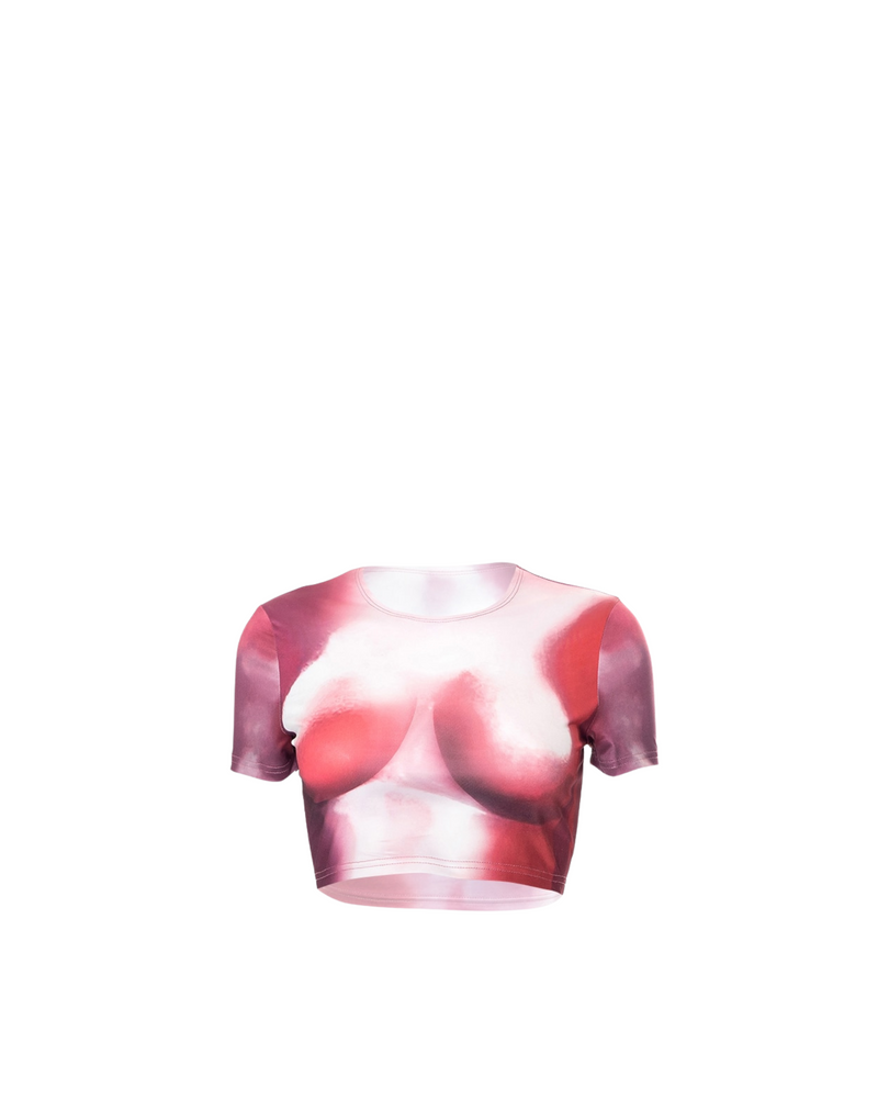 Cyber Girl Crop Tee