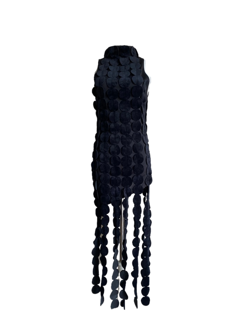 Tassel Asymmetrical Dress