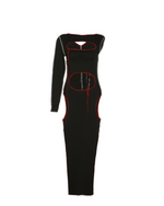 Scarlett Solid Geometric Midi