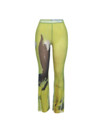 Lime Mesh Pants