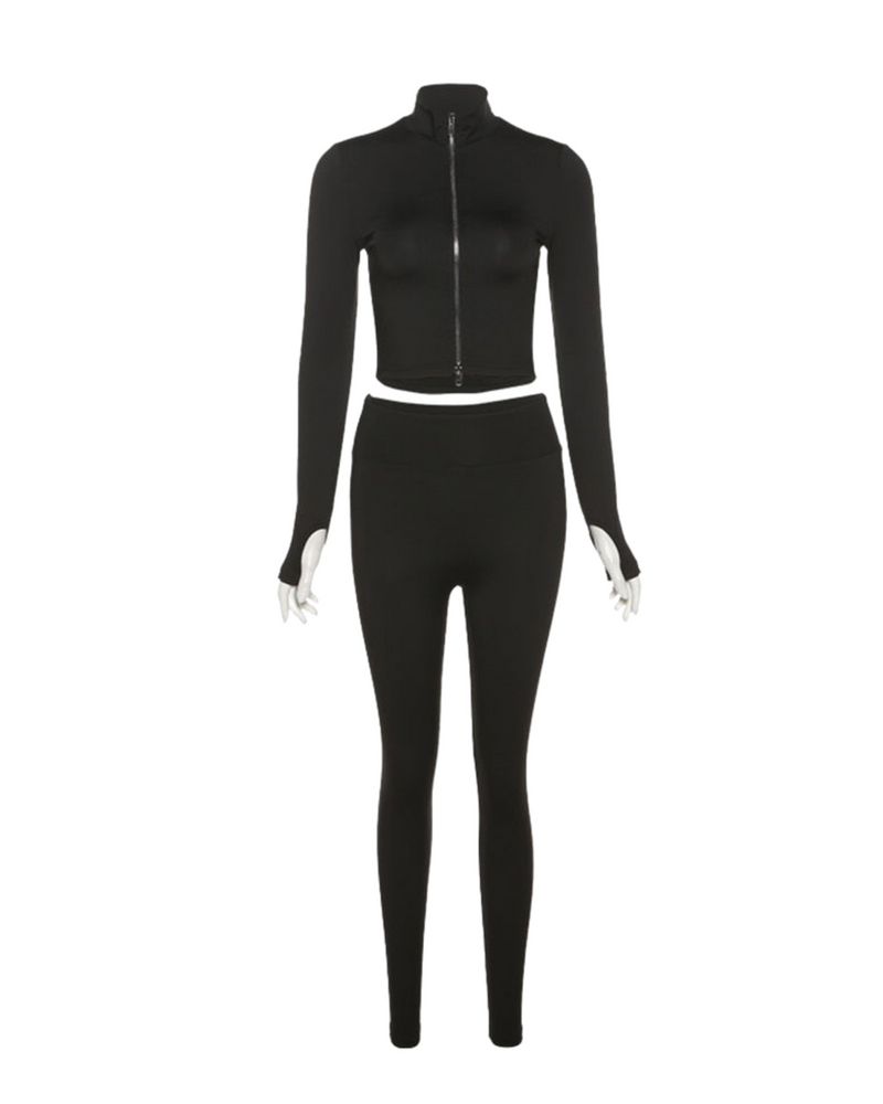 Basic Zip Up Tracksuit