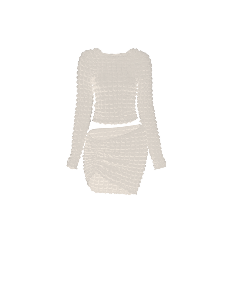 Stacked Two Piece Set - Ivory