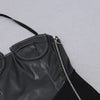 Pamela Faux Leather Corset Dress