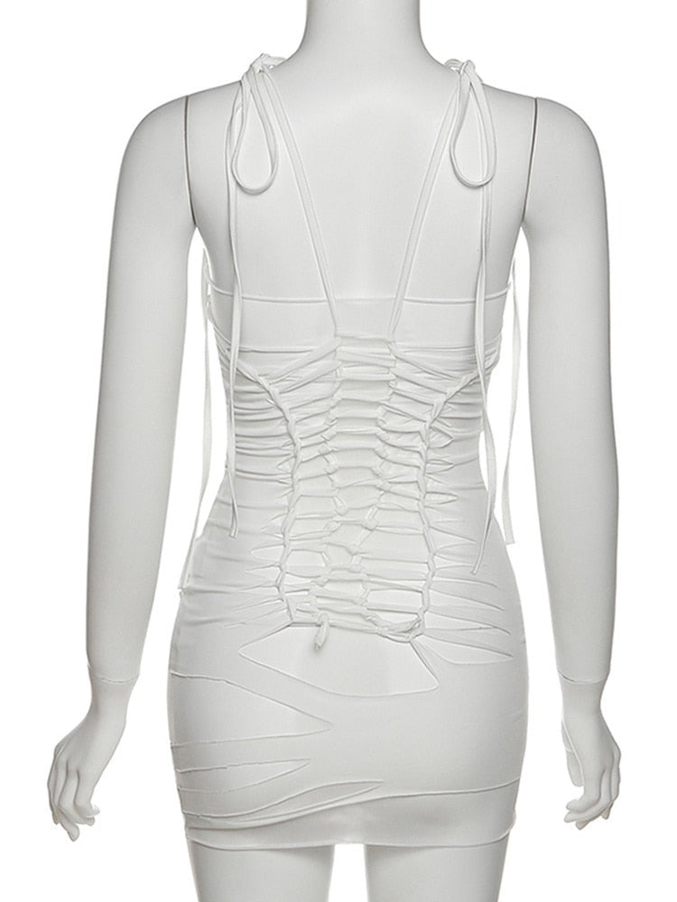 Mya Lace Up Mini