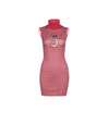 Letter Embroidery Mini Dress