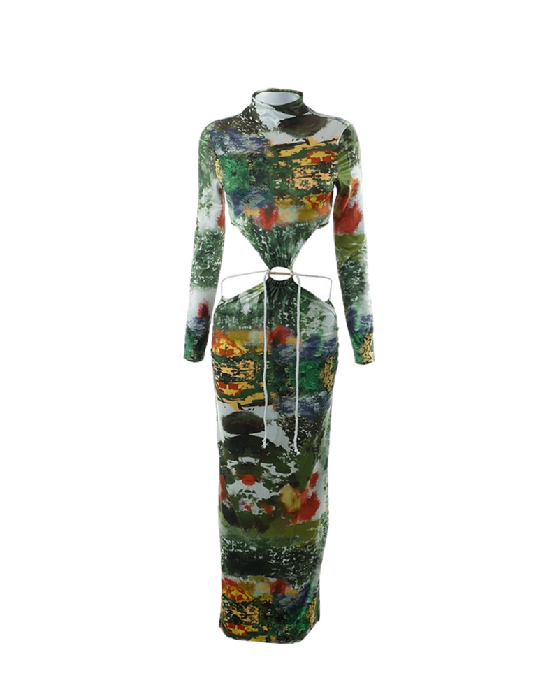Mona Hollow Out Maxi