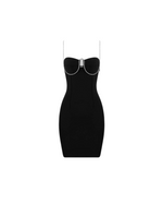 Rhinestone Underbust Dress