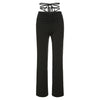 Chelsea Lace Up Pants