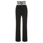 Chelsea Lace Up Pants