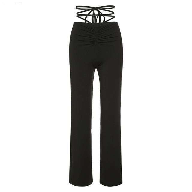 Chelsea Lace Up Pants