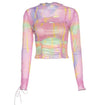 The Aimee Mesh Top