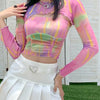 The Aimee Mesh Top