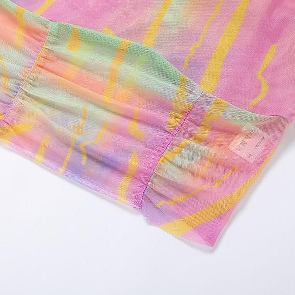 The Aimee Mesh Top