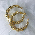 Bamboo Hoops