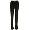 The Faux Leather Split Hem Pant